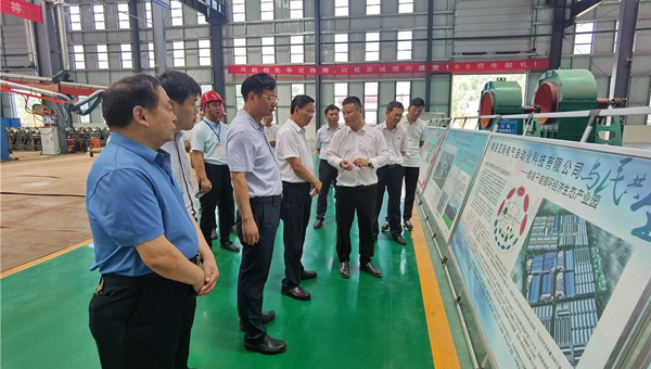 市委常委、宣傳部長王全周深入亞新公司調(diào)研安全生產(chǎn)工作